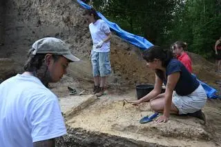 Badania archeologiczne na stanowisku neandertalczyka w Zwoleniu
