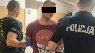 Podejrzany o groźby wobec policjantów i ich znieważenie