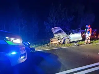 Wypadek w miejscowości Gąsiorowo