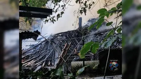 W stodole doszło do wybuchu i pożaru
