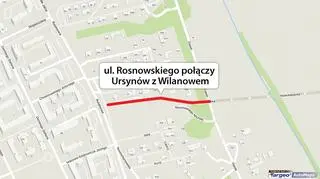 Ul. Rosnowskiego połączy Ursynów z Wilanowem