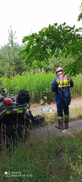 Poszukiwania zaginionego seniora 