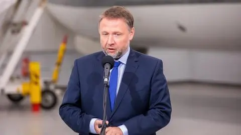 Marcin Kierwiński w Ośrodku Szkoleń Specjalistycznych Straży Granicznej w Lubaniu