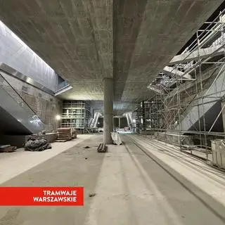 Postępy na budowie tramwaju do Dworca Zachodniego 