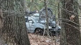 Wypadek pod Warszawą