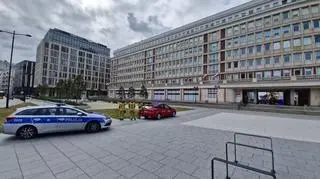 Interwencja straży pożarnej w siedzibie UOKiK