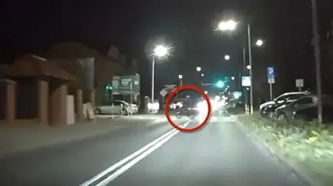 Na rowerze wjechał na przejście dla pieszych 