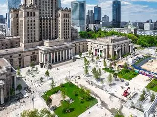 Plac centralny prawie gotowy 