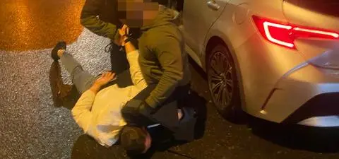 Zasadzka i zatrzymanie na trasie S8