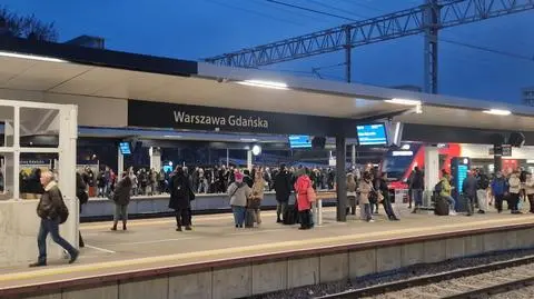 Trudna sytuacja na Dworcu Gdańskim