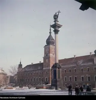 Kolumna Zygmunta lata 70. XX wieku