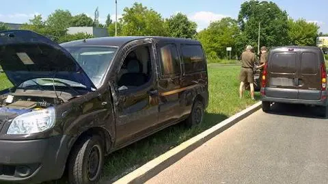 2 osoby ranne w wypadku na Trasie Toruńskiej