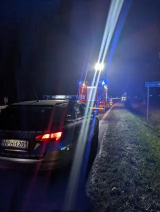 Wypadek w miejscowości Drobin