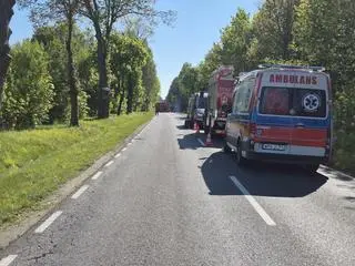 Wypadek w miejscowości Bolęcin 
