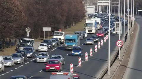 Wisłostrada zwężona. Wymienili kabel