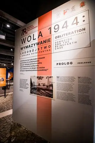 Wystawa "Wola 1944: Wymazywanie. Ludobójstwo i sprawa Reinefartha"