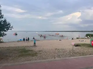 Utonął przy plaży w Nieporęcie