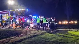 Wypadek pod Siedlcami