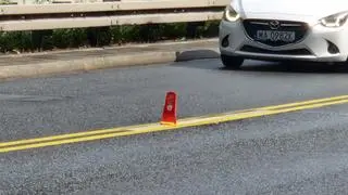 Nowe oznakowanie na Wisłostradzie