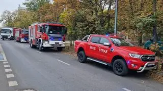 Akcja strażaków w szkole na Mokotowie 