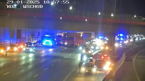 Zawracali i jechali pod prąd, ignorowali czerwone światło. Tak kierowcy reagowali na pożar w tunelu