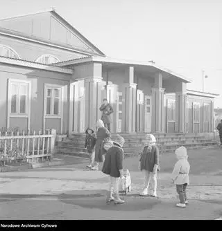 Osiedle Przyjaźń na Jelonkach w Warszawie w 1961 roku