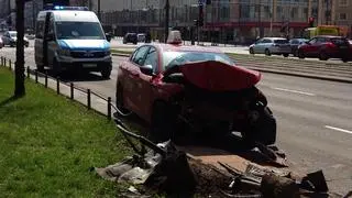 Wypadek w alei Jana Pawła II