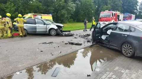 Wypadek w Józefowie