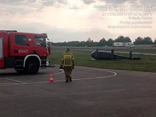 Wypadek śmigłowca w miejscowości Jastrząb