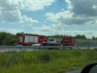 Wypadek na S7