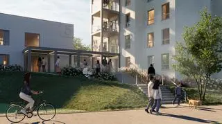 Osiedle po modernizacji na wizualizacjach