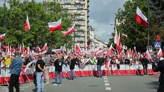 Manifestacja zwolenników Karola Nawrockiego