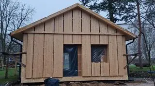 Rekonstrukcja domków fińskich na Polu Mokotowskim