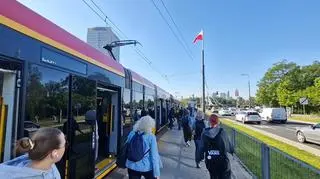Tramwaje wróciły na wiadukt w alei Jana Pawła II