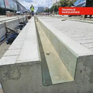 Przebudowa torowiska tramwajowego na ul. Marszałkowskiej 