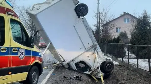 Wypadek w miejscowości Łopocianka 