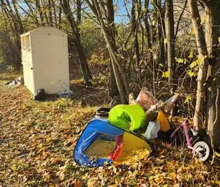 Burmistrz Nadarzyna interweniuje w sprawie śmiecenia