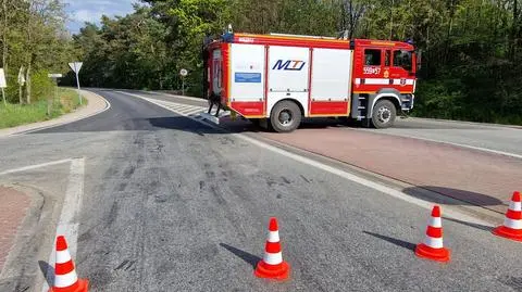 Wypadek w miejscowości Władzin