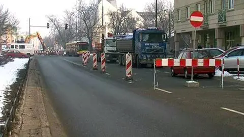 Poranny chaos na Zamienieckiej
