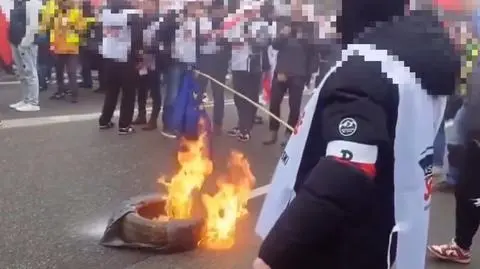 Protest rolników, policyjne nagrania