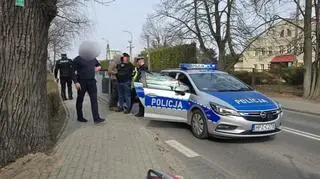 Pościg za motocyklistą 