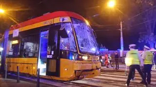 Zderzenie tramwajów na Woli