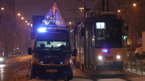 Pieszy wpadł pod tramwaj