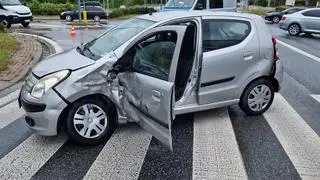 Wypadek w miejscowości Dębe Wielkie 