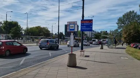 Do wypadku doszło na przystanku przy ulicy Zamoyskiego