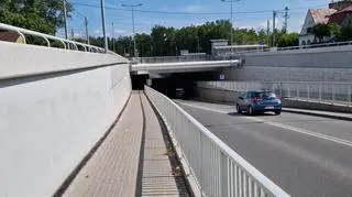 Tunel w Sulejówku w ciągu DW 638