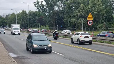 Organizacja ruchu na Wisłostradzie 