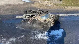 W wypadku zginął 27-letni motocyklista 