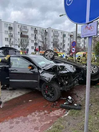 Wypadek w Pruszkowie 