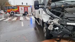 Wypadek na Bielanach